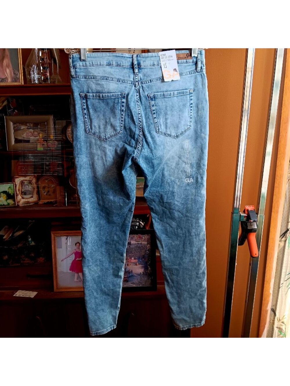 13 Jeans Garage Premium Super Soft High-Waist Stretch Jegging 32x30 NWT $49